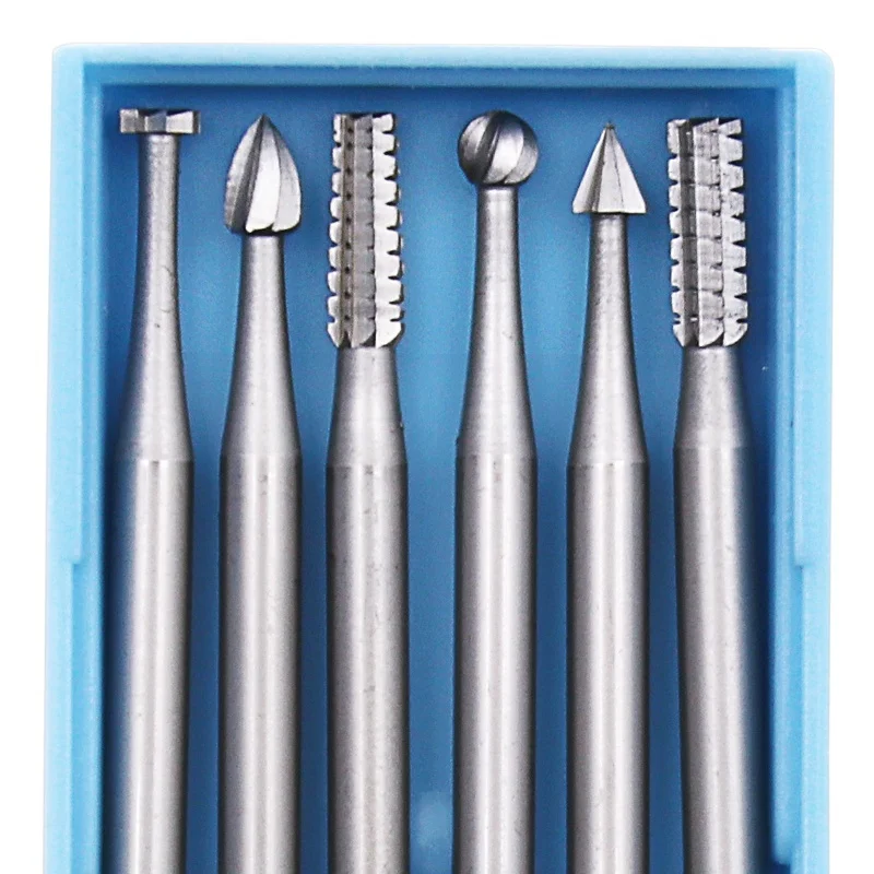 

1 Set Tungsten Steel Umbrella Needle Carving Cutter Micro-carving Milling for Wooden Olive-stone QP2