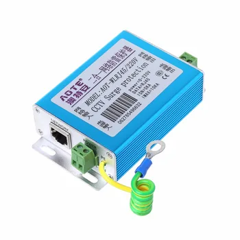 

Ethernet Network Power RJ45 Surge Protector Lightning Arrester Switch Camera SPD