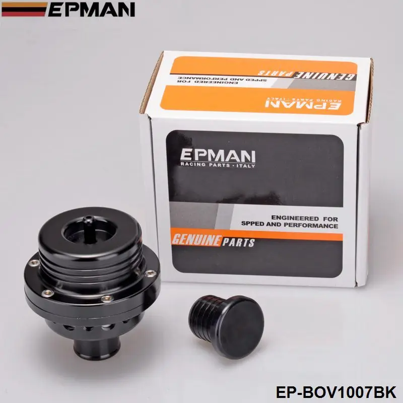 Black 25mm Bov Double Piston Fly Out Silver Dump Valve 
