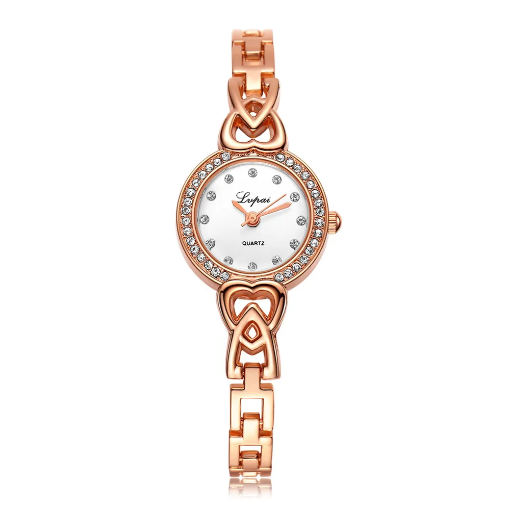 Роскошные Geneva брендовые модные золотые серебряные часы для женщин, дам, мужчин, кристалл, нержавеющая сталь, платье, кварцевые наручные часы, Relogio Feminino - Цвет: 4