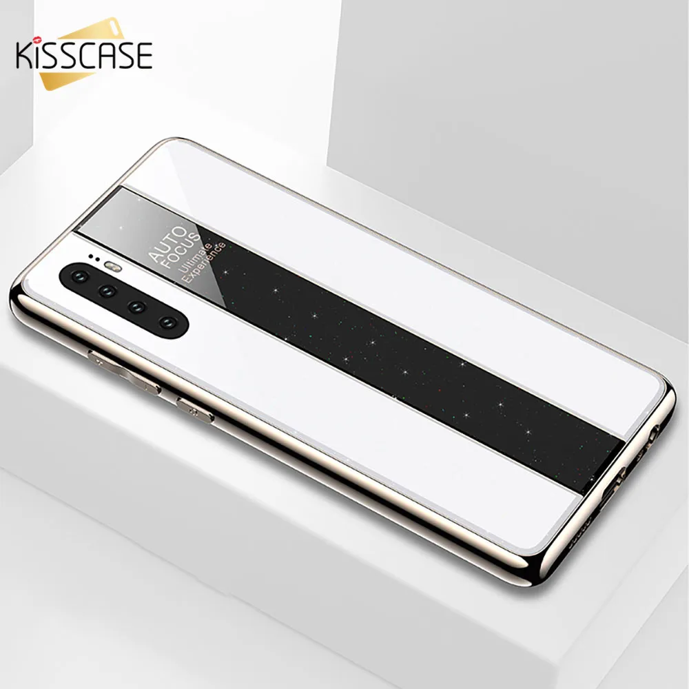 KISSCASE зеркальный стеклянный чехол для телефона huawei P20 Lite P10 P30 mate 20 10 Pro защитный s Nova