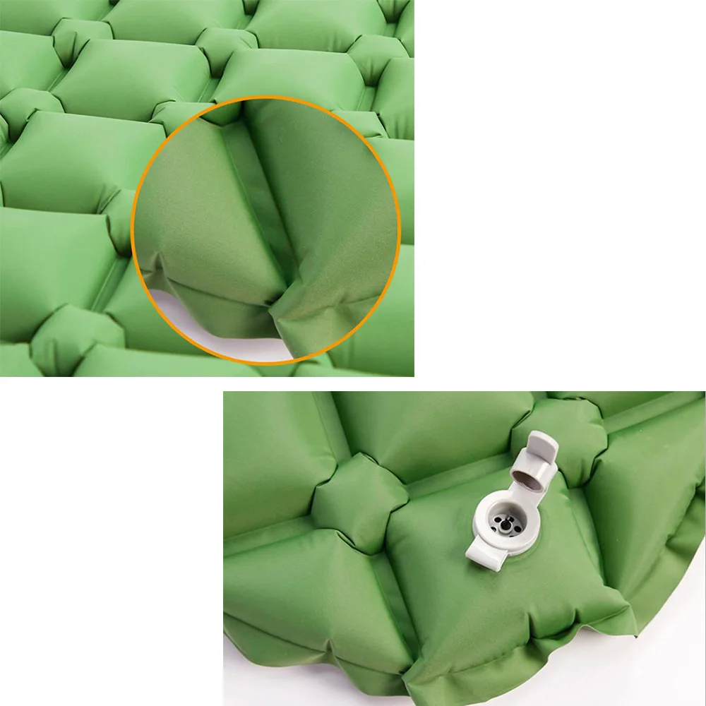 Colchão da Cama Colchão de ar Almofada de Dormir Pad à Prova Ultraleve Inflável Camping Piquenique Relaxar Colchão Tenda Moistureproof d' Água 4 Ultraleve Colchão da Cama Colchão de Ar