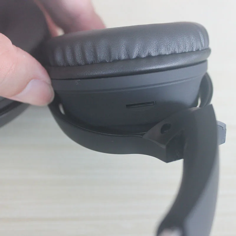 Беспроводные наушники Bluetooth гарнитура складные регулируемые с микрофоном