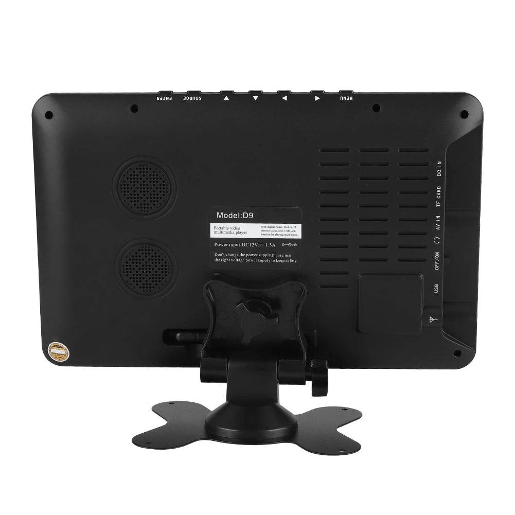 Leadstar 9 ''DVB-T2 1080P Высокая чувствительность автомобильное Цифровое ТВ Стерео окружающее Аналоговое ТВ и ТВ автомобильное телевидение