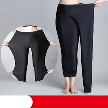 Размера плюс толстый бархат большие Размеры s узкие Легинсы черный теплая универсальная осень-зима Для женщин леггинсы