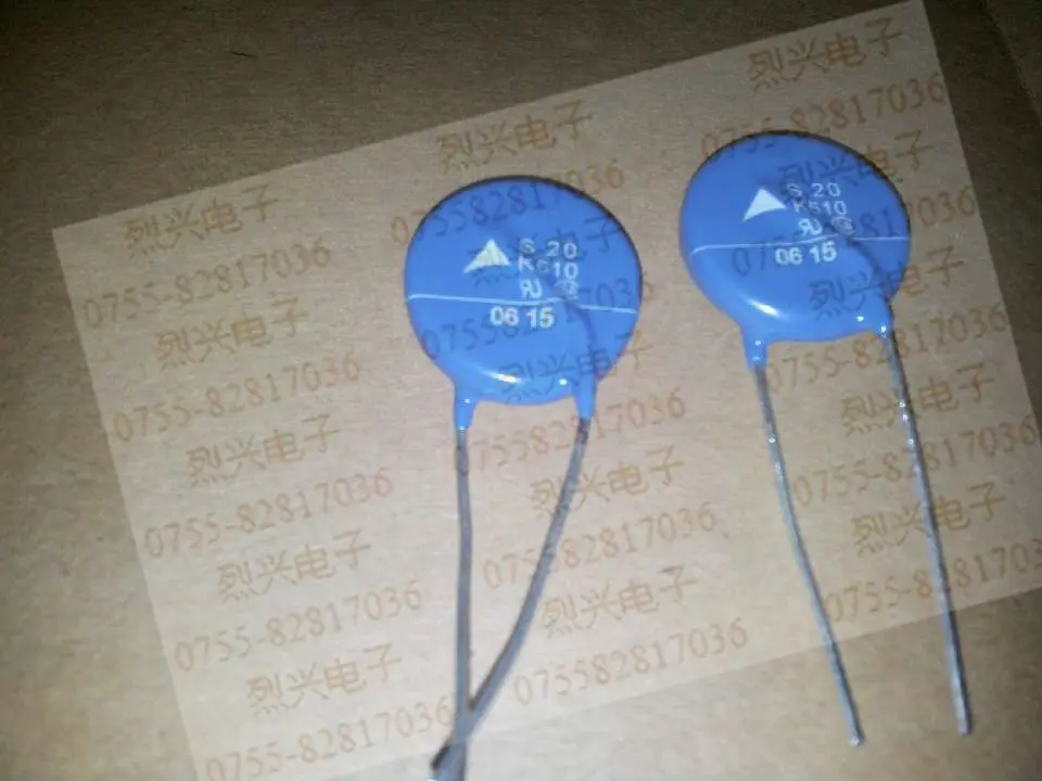 

Оригинальный Новый 15 шт./S20K510 B72220S0511K101 510VAC 670VDC 6500A 820V