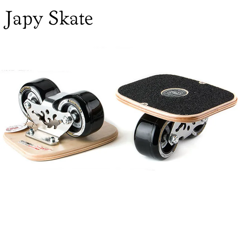 

Japy Skate Classic Maple-Cloud Drift Board Aluminum Free Line Drift Skates Scrub Patines Antislip Skateboard Deck 82A Wheels