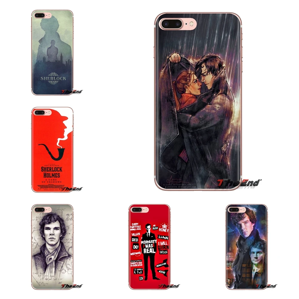 

Jim Moriarty Detective Sherlock Holmes TPU Transparent Covers For Huawei Mate Honor 4C 5C 5X 6X 7 7A 7C 8 9 10 8C 8X 20 Lite Pro