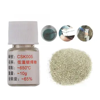 

Professional Low Temperature Soldering Paste Silver Brass Brazing Powder for Jewlery Processing Welding melting soldering Tool j