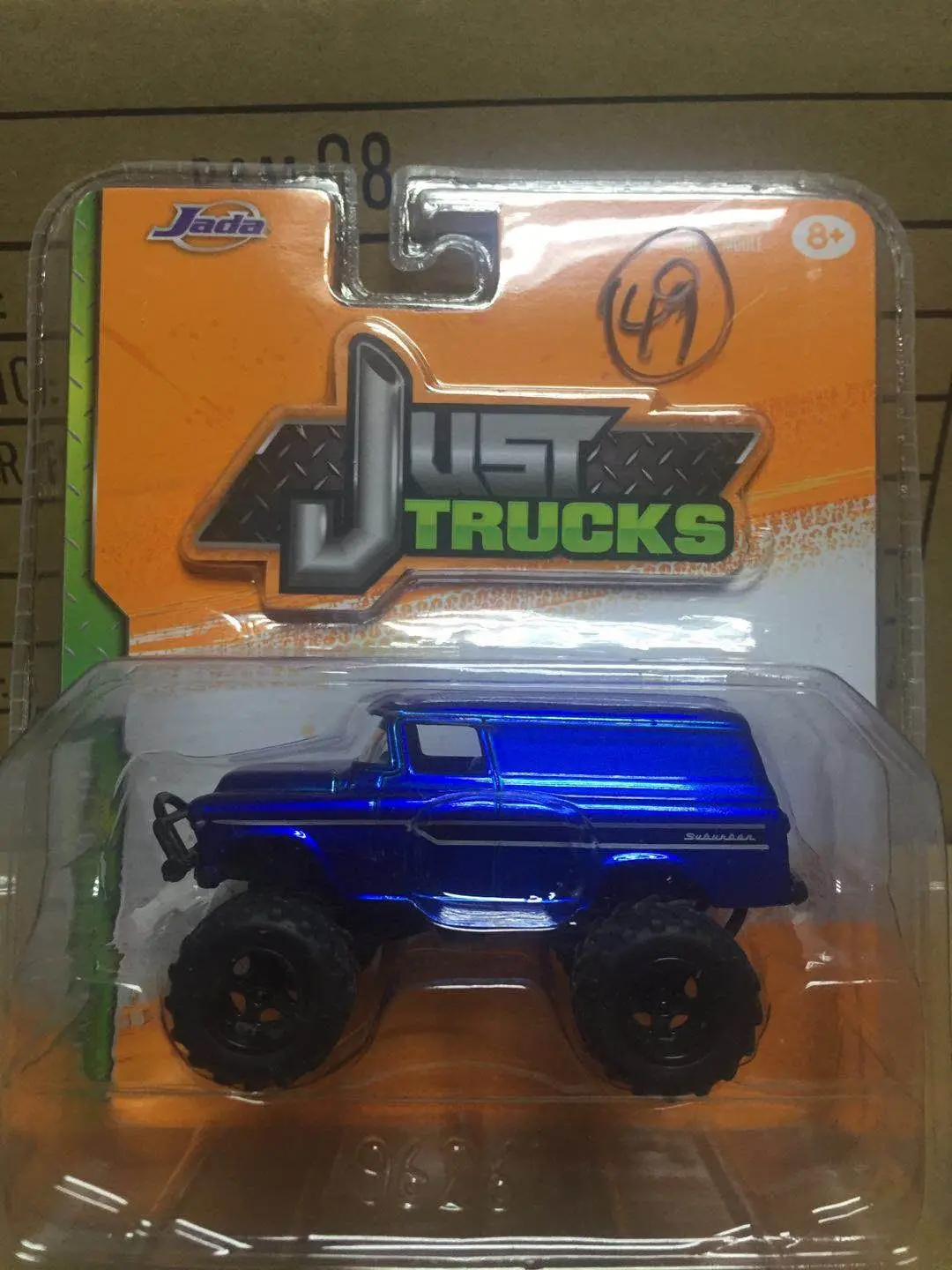 Игрушечный автомобиль Ja da 1:64 1957 Chevy Suburban 01 игрушечный пикап из сплава для детей