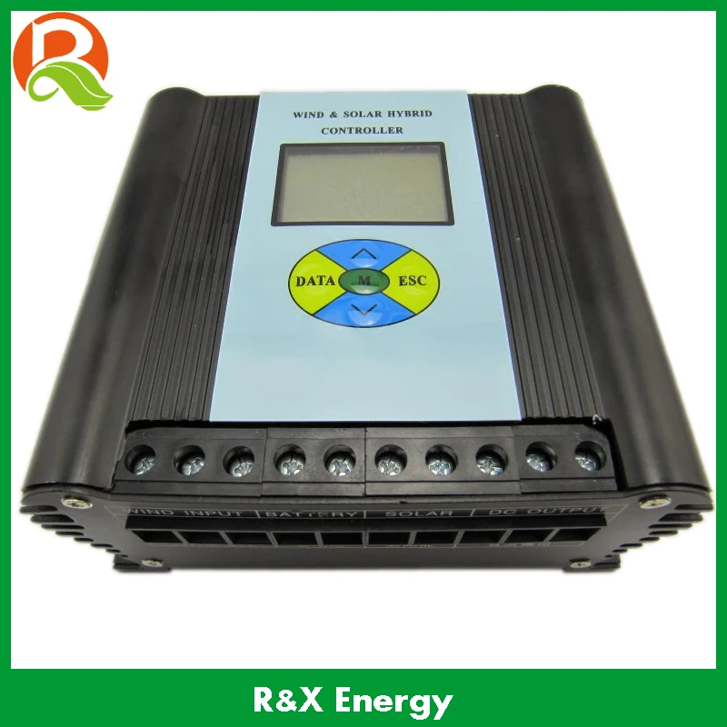 

600w wind/solar hybrid controller 12v/24v charge controller with LCD display. Used for wind and solar power system.