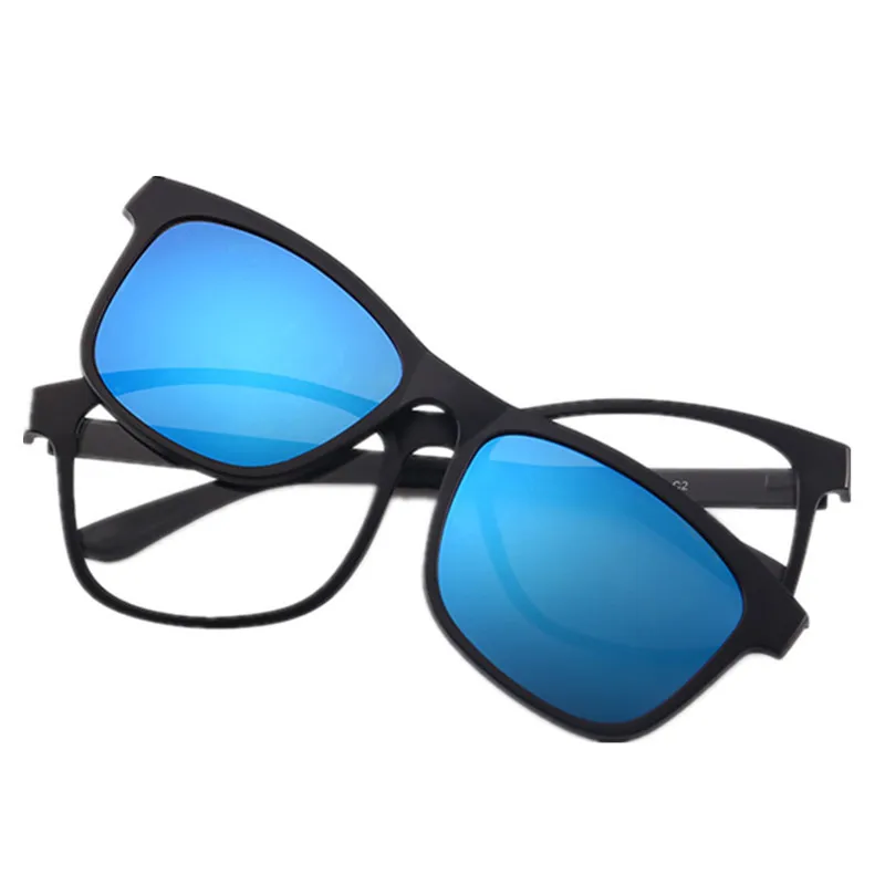 Мужские поляризованные солнцезащитные очки с клипсой|mirrored clip on sunglasses|clip