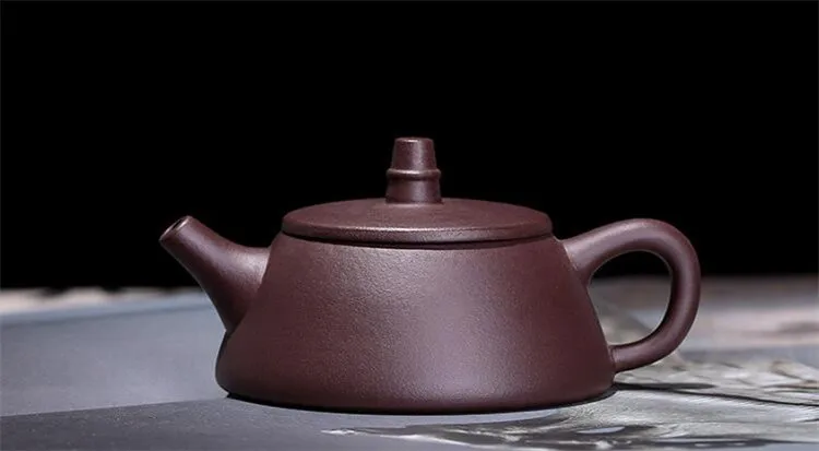 120CC фиолетовый глина Исин чай горшок китайский кунг фу Хан ze чайник Zisha костюм галстук Гуаньинь черный посуда для напитков 16,4