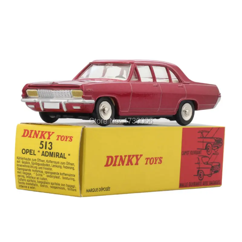 DINKY TOYS 513 Atlas 1:43 OPEL "ADMIRAL" литье под давлением модель автомобиля и игрушки модель для коллекции