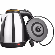 2L Stainless Steel Electric kettle Energy-efficient Anti-dry Waterkoker Protection Heating underpan Automatic Cut Off Jug Kettle electric kettle 304 stainless steel large capacity open kettles anti dry protection safety auto off function