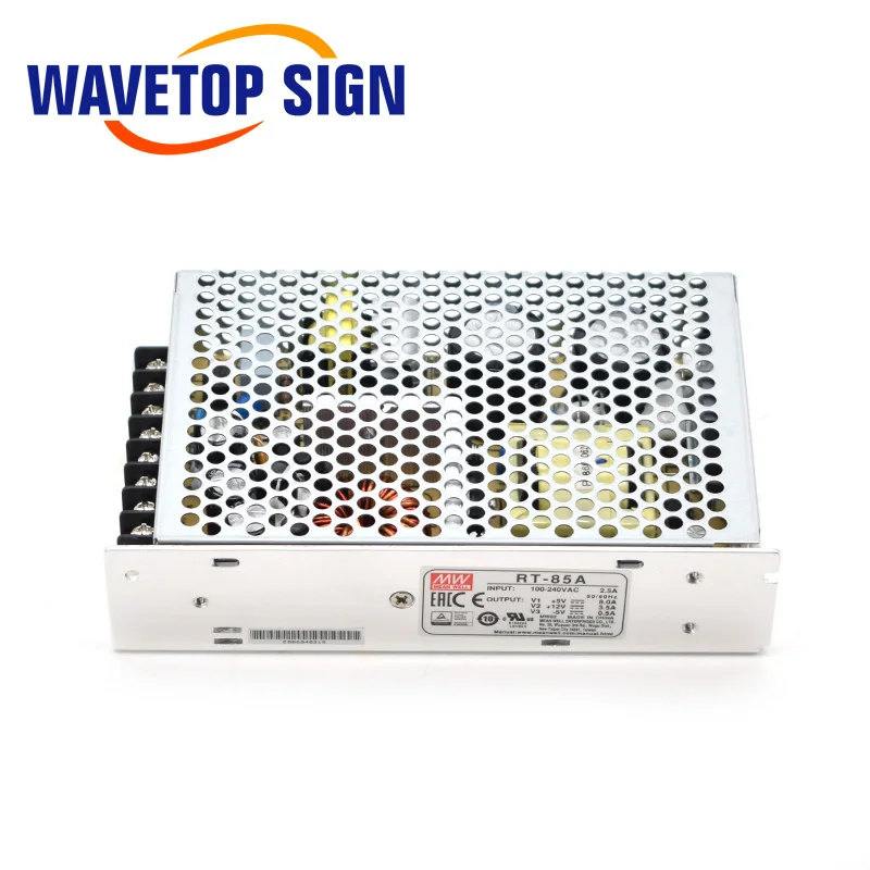 WaveTopSign Трехходовой переключатель питания 85 Вт+ 5V8A+ 12V3. 5A-5V0. 5A использовать для ЧПУ маршрутизатор Лазерная гравировальная и режущая машина