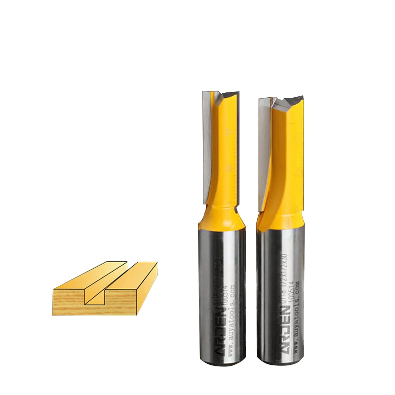 

Woodworking Tool TCT Tips Arden Straight Bit- 1/2"*1/2"*30mm - 1/2" Shank - Arden A0118018