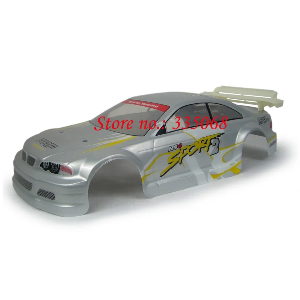 HENGLONG 3851 1 RC EP car Lightning 1/10 Запчасти No. 10007 белый (серебристый) Корпус кузова