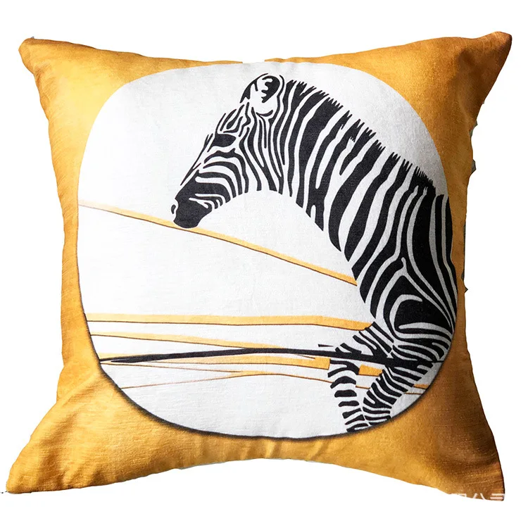 الأصفر الفن كيس وسادة كنبة مكتب كيس وسادة كيس وسادة غطاء الوسادة وسادة الخصر حالة السرير غطاء وسادة المنزل الزخرفية