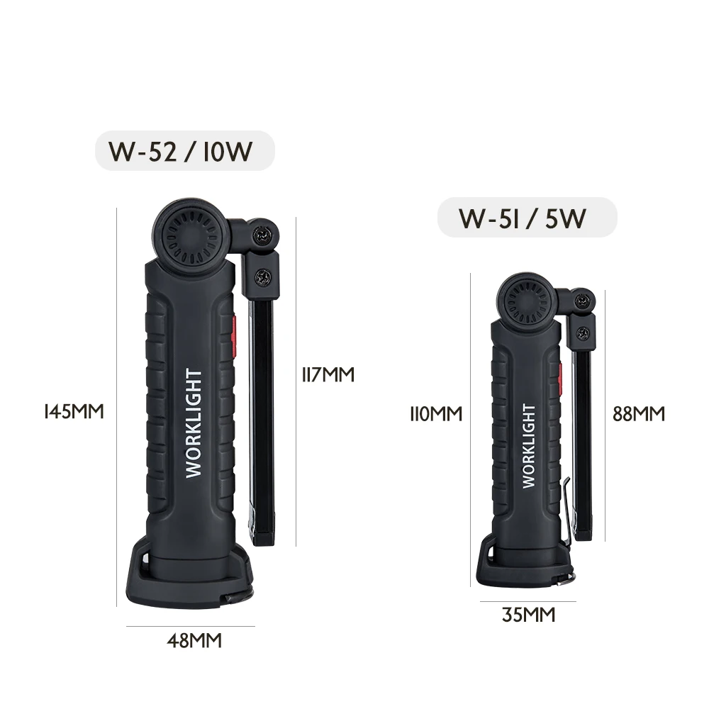 Foxanon LED COB фонарик Портативный 5 режимов работы свет 5 W 10 W USB Магнитный перезаряжаемый ручной фонарь для аварийного Открытый Отдых на природе