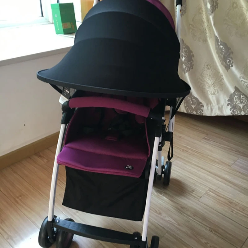 Baby Stroller Sun Visor Carriage Sun Shade Canopy Cover for Prams Stroller Accessories Car Seat Buggy Pushchair Cap Sun Hood B