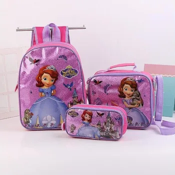

Cute Cartoon Pricess Kindergarten Backpack Students School Bags Boys Girls Daily Backpacks Children Bag Kids Toddler Schoolbags