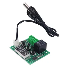 DC 12V -50~110C Mini Thermostat Regulator Digital Temperature Controller for Incubator Temp. Control Switch Plate Free Shipping