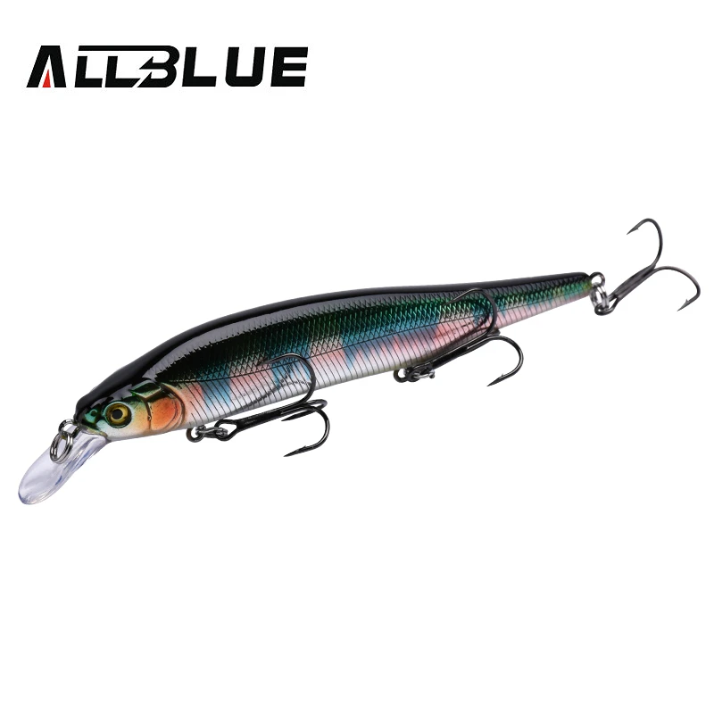 ALLBLUE рыболовная приманка KITETSU 115SP воблер Suspend Jerkbait 115 мм 15,4 г Жесткий пластик гольян Щука искусственная приманка Снасть - Цвет: Color D