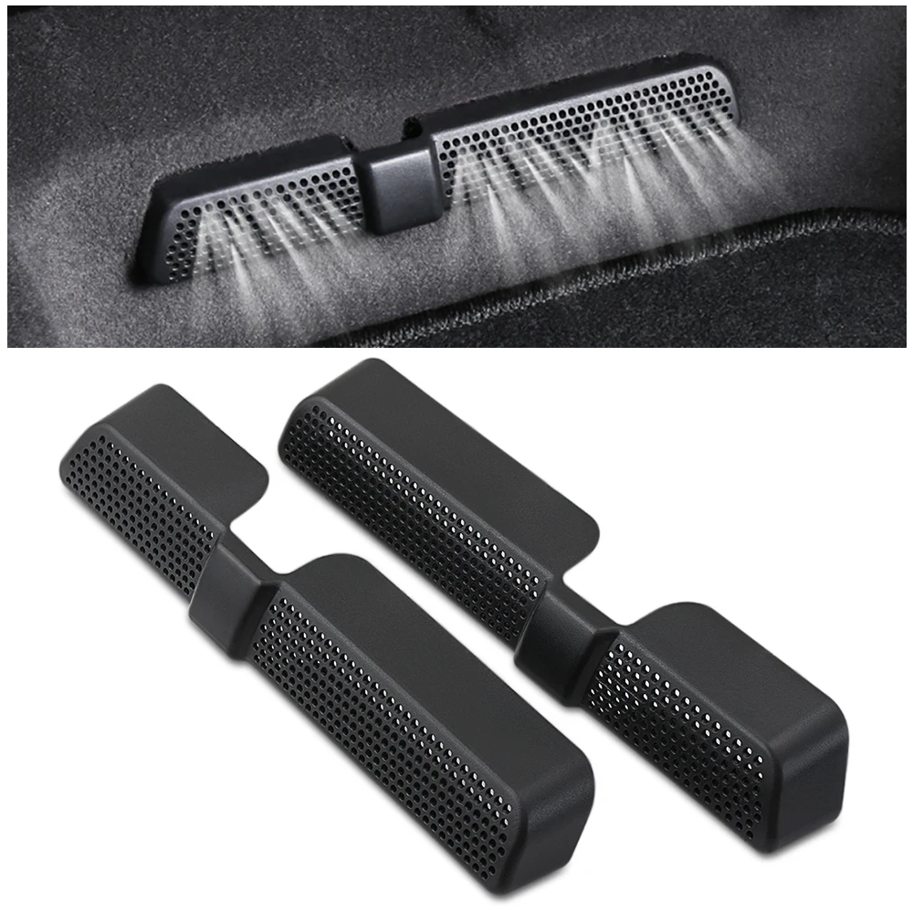 

2Pcs Car Air Conditioner Cover For Volkswagen VW Tiguan Mk2 Allspace 2016-2019 Under Rear Seat Seat Air Vent Duct Outlet Shell