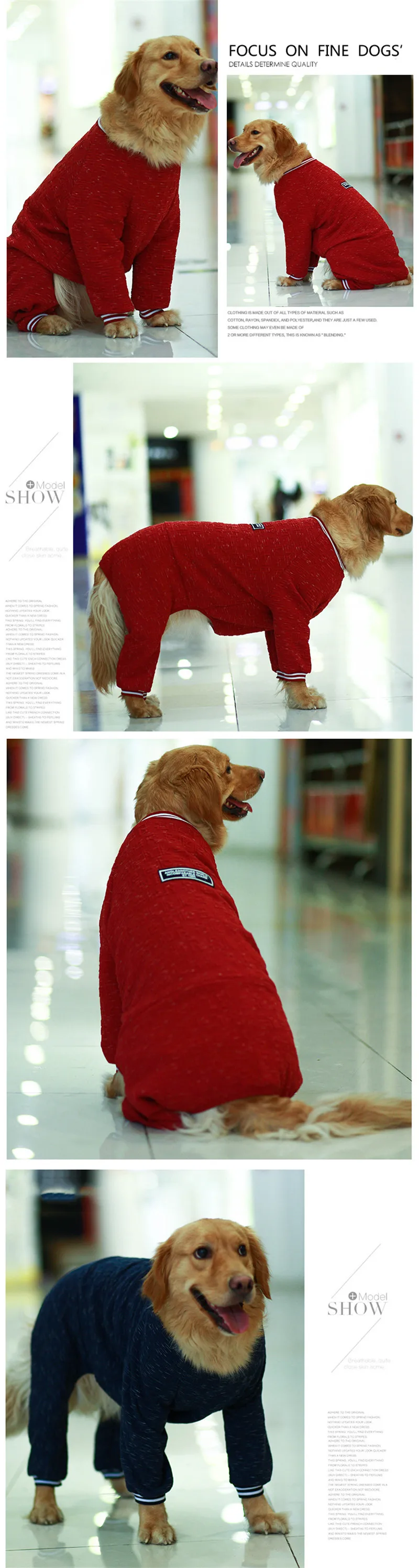 Корейская куртка для собак, зимний костюм для собак, одежда для больших собак, пальто для щенков, куртки для питомцев, мопс, французский бульдог, одежда для лабрадоров