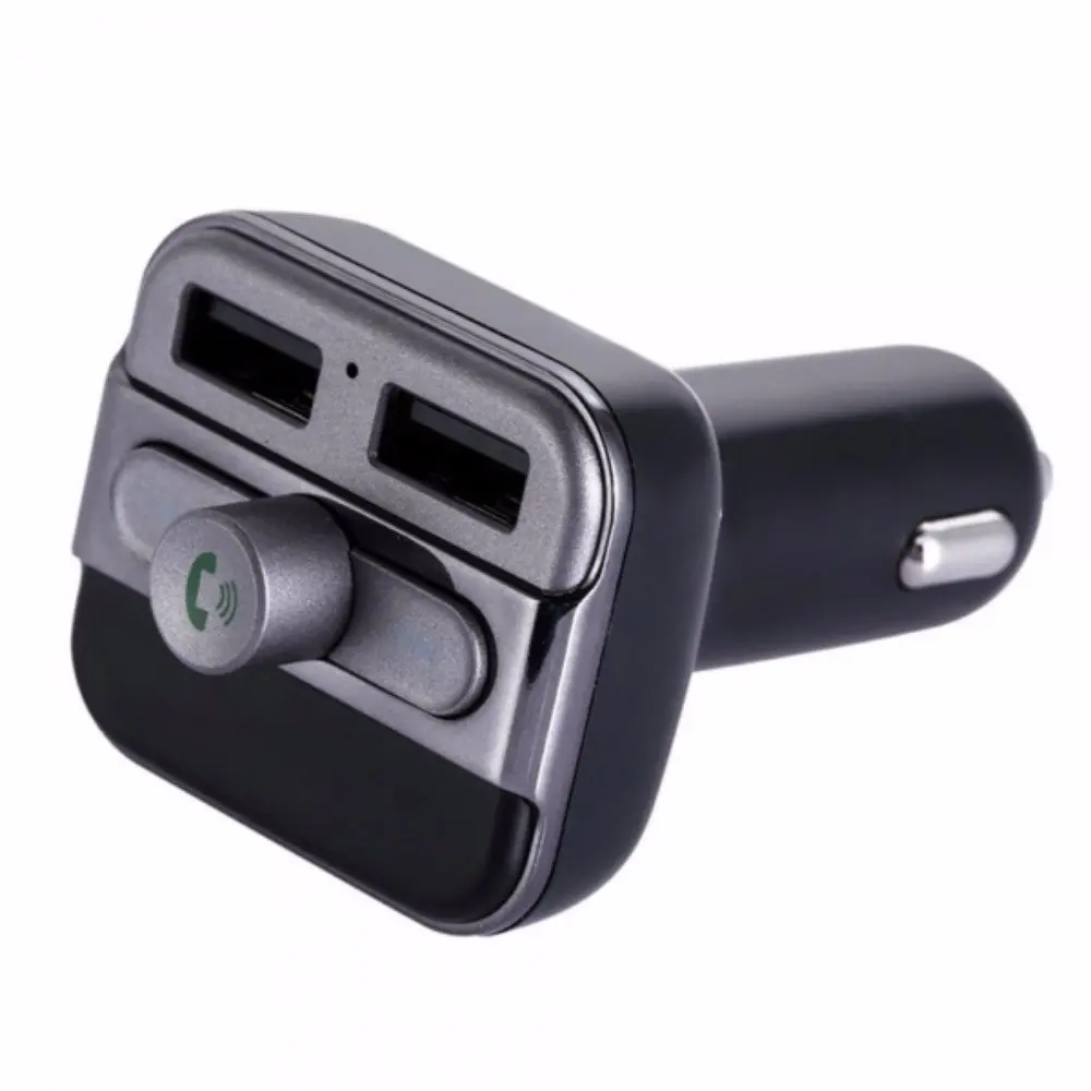 Online YUANMINGSHI Universal Bluetooth Handsfree FM Transmitter Music Player Dukungan TF U Disk Ganda USB Charger Mobil Beli YUANMINGSHI Universal Bluetooth Handsfree FM Transmitter Music Player Dukungan TF U Disk Ganda USB Charger Mobil