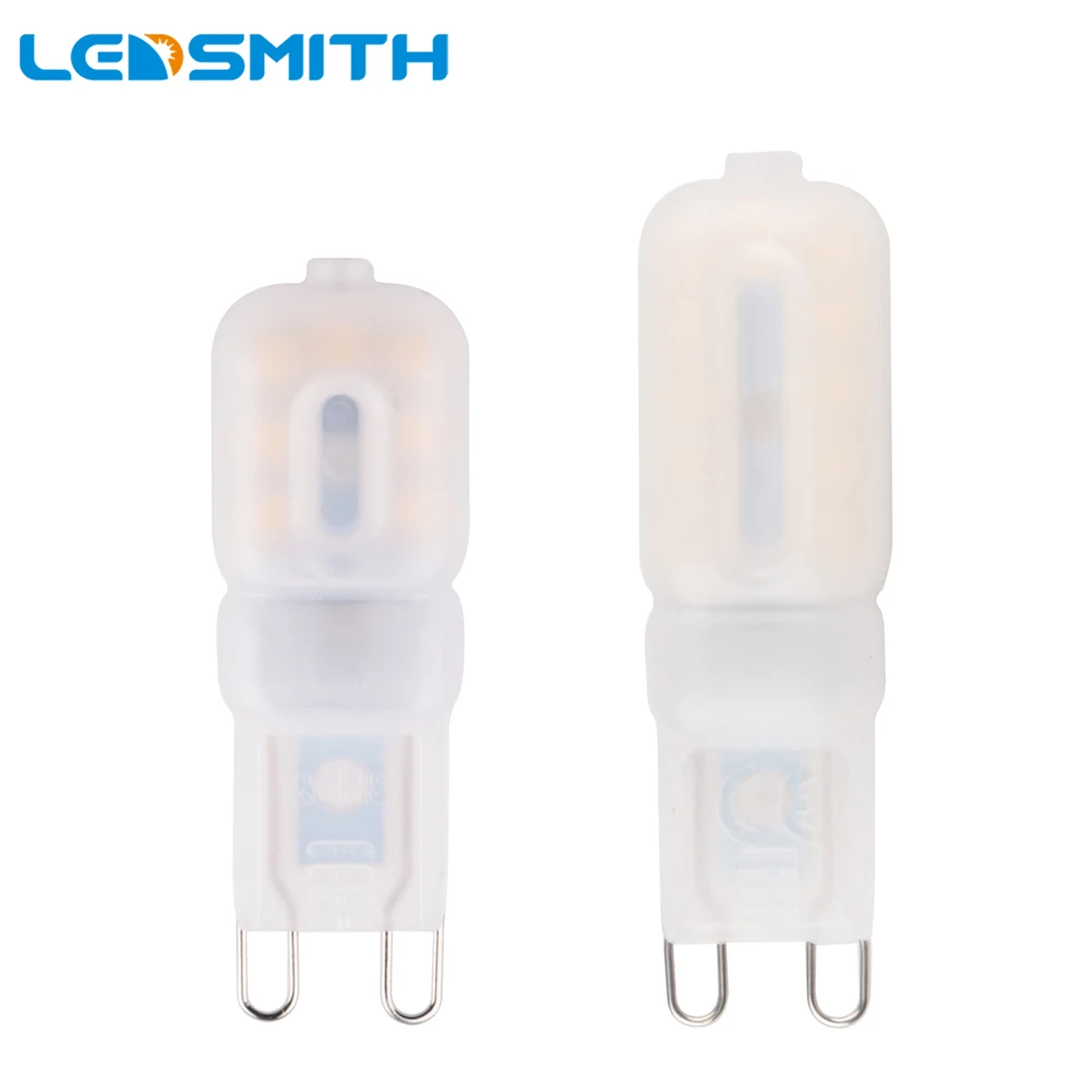 

2pcs Mini G9 LED Lamp 3W 5W 220V Dimmable LED Bulb 2835SMD for Crystal Chandelier Replace Halogen Light 360 Degree Lighting