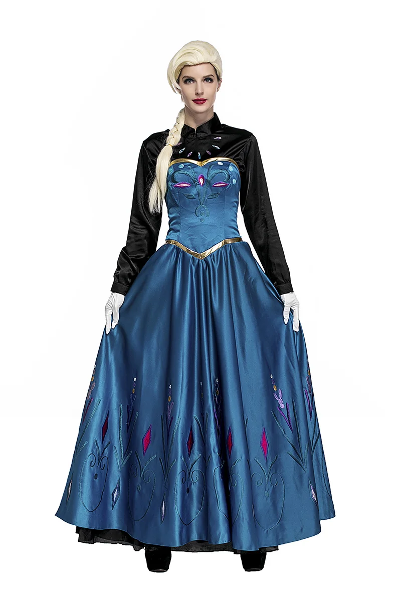 Déguisement Anna Amazon Robe Reine Des Neiges Robe De Princesse Disney Pour Filles, Costume Reine Des Neiges