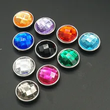 Красивая, стильная, модная, 10 шт, смешанные цвета, красочные круглые мульти-отшлифованная Смола 20 мм застёжка, бусинка оснастки застежка браслета ювелирные изделия NS0013