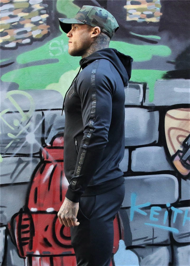 Fashion Men Hoodies Casual Sweatshirt-5