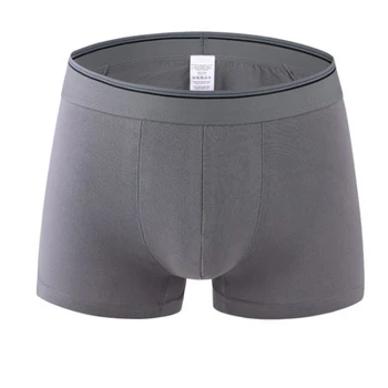

Pure Color Large Size 4XL 5XL 6XL mens Underwears Soft and Comfortable Cotton Underwear men 4 Color Selection
