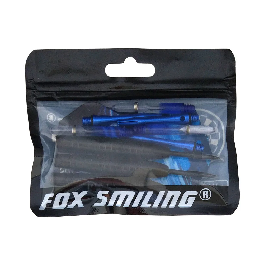 Fox Smiling 3 шт 23 г 150 мм профессиональные стальные дротики с игольчатым наконечником алюминиевые дротики валы с аксессуары для игры в Дартс