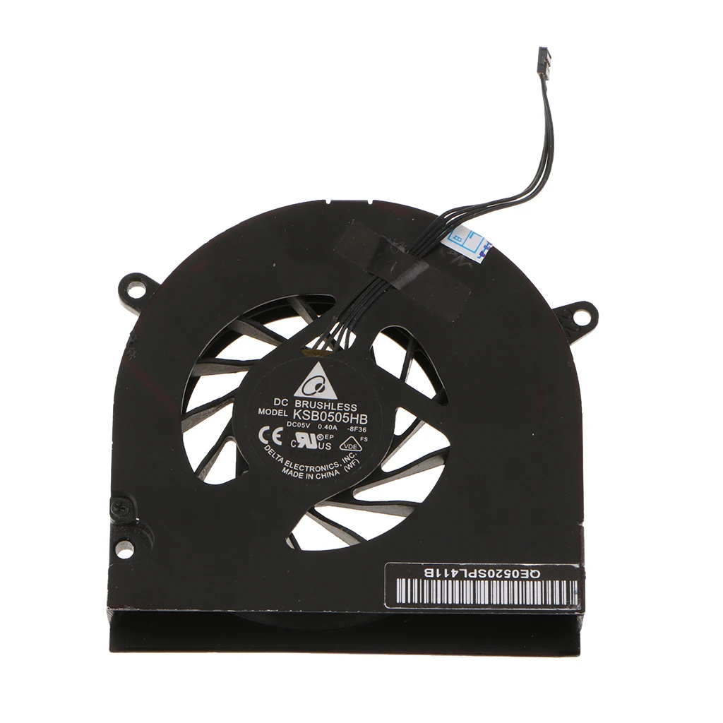 Replacement CPU Cooling Cooler Fan for MacBook Pro A1278/990/A1342/MC207/516
