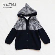 Kacakid зима для маленьких мальчиков и девочек Плотная одежда дети молния Толстовки пальто детей Длинные рукава трикотажные олимпийки