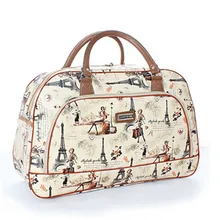 Femmes Voyage Sacs 2015 Nouvelle Mode En Cuir Pu Grande Capacité Bagages Duffle Sac de Voyage Occasionnel Sacs Taille 54*33*21 cm YA0404