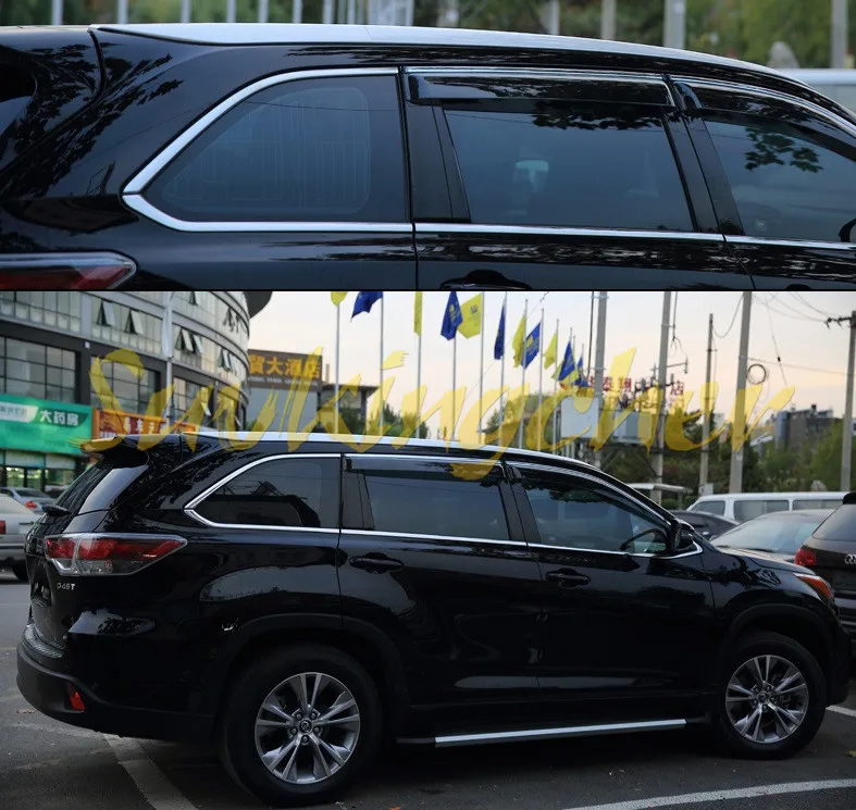 Высокое качество для Toyota Highlander Kluger Продольный брус крыши весы для багажа багажник на крышу бар