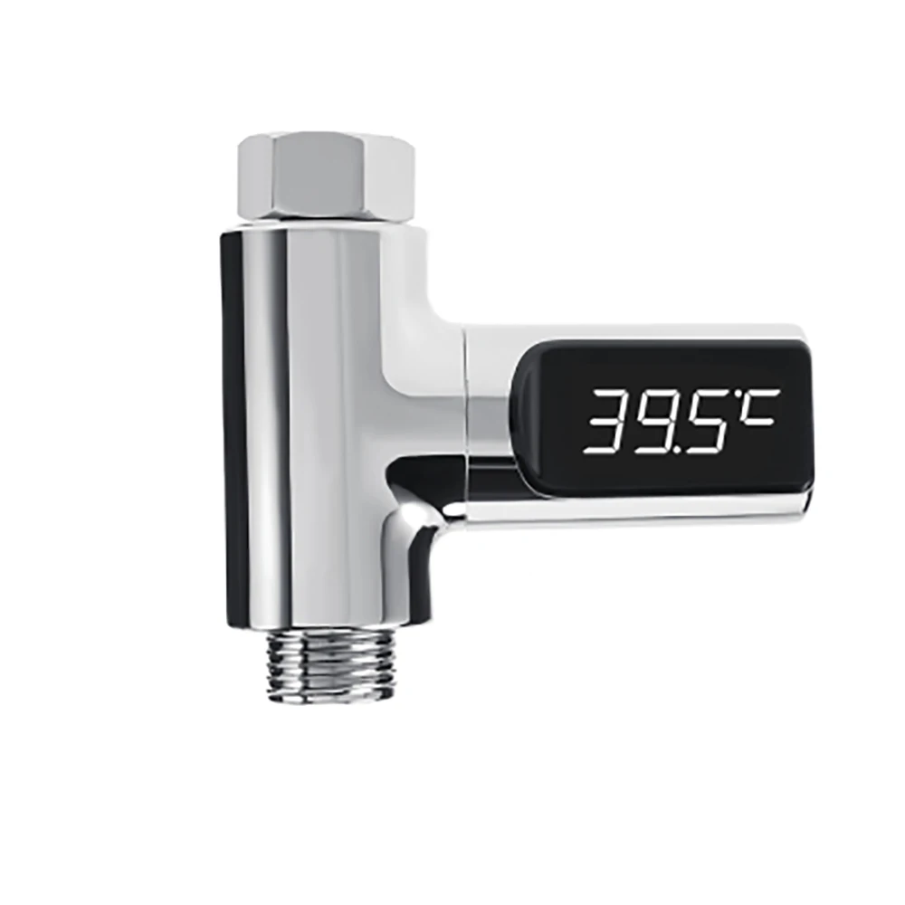 

LW - 101 LED Digital Shower Thermometer Battery Free Real Time Water Temperature Monitor For Baby Care