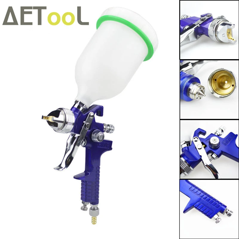 

AETool HVLP Spray Gun H-827 Pneumatic 1.7mm Nozzle Spray Gun, 600ml Paint Spray Gun Use For Car Auto Repair Tool Painting Kit