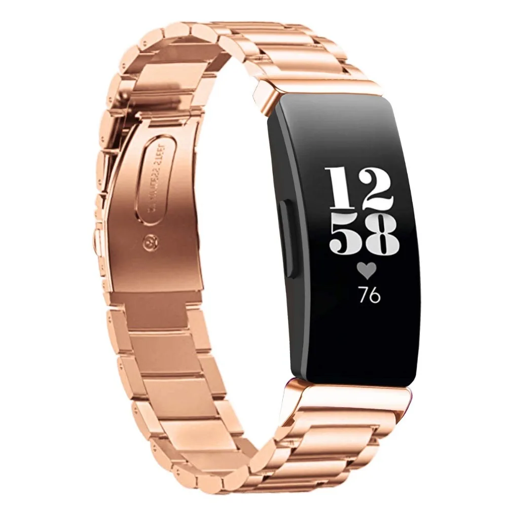 Stainless Steel Inspire Metal Strap Men Women Replacement Wristband for Fitbit Inspire  Inspire HR Fitness Tracker High Quality (3)