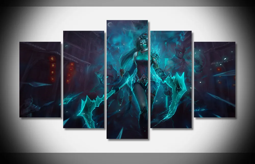 6641 League of Legends Poster Framed Gallery wrap art print home wall ...