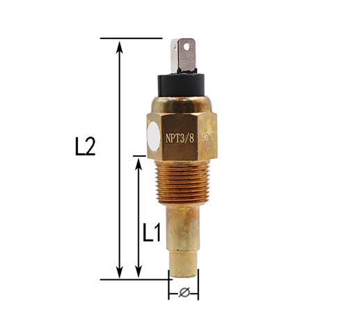 1/8 NPT-M16 x1.5 датчик температуры масла для гоночных автомобилей датчик температуры воды Датчик датчика