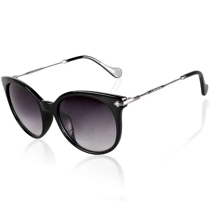 

TAGION Fashion Cat Eye Plastic Frame Sunglasses For Women Men's UV400 Sun Glasses Black Brown Eyewear