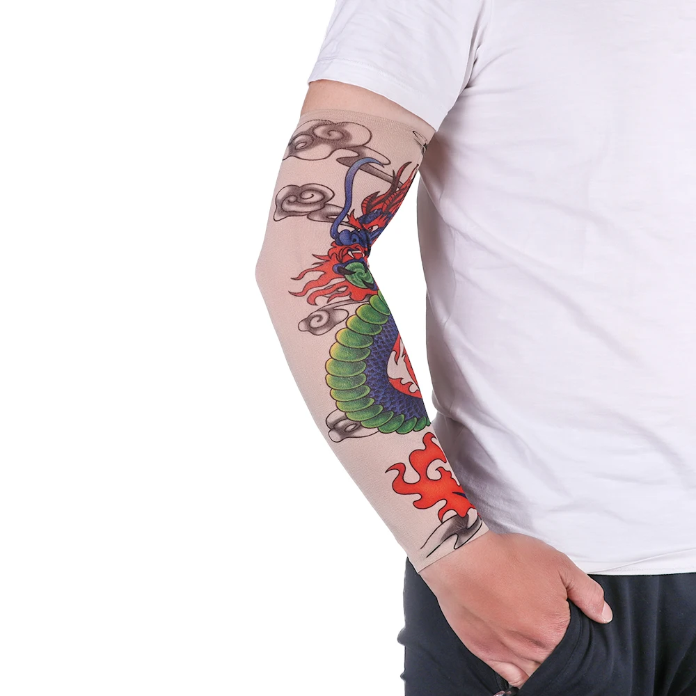 Fashion Cool Antisunshine Men And Women Tattoo Arm Leg Sleeves Jumia