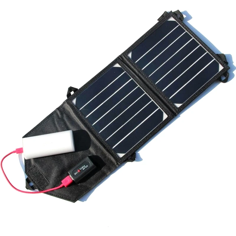 High Quality 7Watt Portable Solar Panel Charger For iphone/Mobile Power