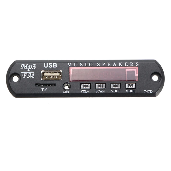 LEORY мини MP3 декодер доска с USB UDisk TFCard Jack Дистанционное управление провода аудио